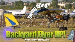 Backyard Flyer, Backyard Flyer HP, Backyard Flyer HP experimental light sport aircraft.