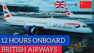 British Airways LONG HAUL To Shanghai! | Boeing 787 | ECONOMY