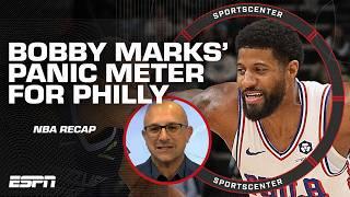  Bobby Marks' PANIC METER for the 76ers  + Knicks the BEST in the NBA?  | SportsCenter