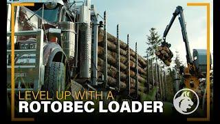 Rotobec Combination Grapple and Elite Truck Loader