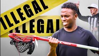 I Made "Illegal" Lacrosse Sticks