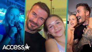 David Beckham's CUTEST Girl Dad Moments w/ Daughter Harper