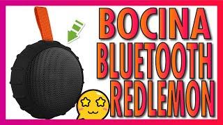  Redlemon Bocina Bluetooth Inalámbrica Portátil contra Agua Resistente a Golpes y Caídas