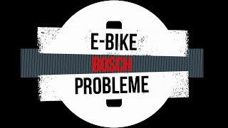 E-Bike Probleme mit Bosch Antrieb