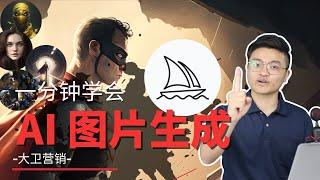 1分钟学会如何用 AI 生成令人惊艳的图片 【Midjourney】