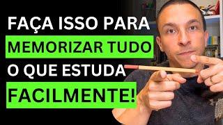 DICA PODEROSA PARA MEMORIZAR TUDO O QUE ESTUDA | Thiago Pereira (Aprovação em Concursos Públicos)