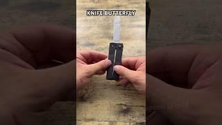 ORIGAMI KNIFE BUTTERFLY STEP BY STEP PAPER CRAFT WEAPON | DIY ORIGAMI KNIFE BUTTERFLY EASY TUTORIAL