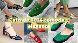 CALZADO DE MODA 2024/zapatos cómodos modernos y elegantes para mujer de 50+60+70+