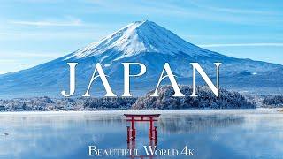 Japan 4K - Enchanting Winter Wonderland Around Majestic Mount Fuji - 4K Relax