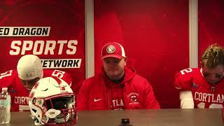 Cortland Football Post-Game Press Conference - 2024 NCAA Division III Third Round (12/7/24)