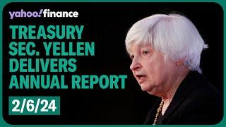 Treasury Secretary Janet Yellen delivers annual report to House Financial Services Committee