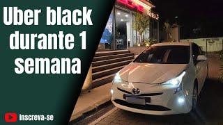 UBER BLACK DURANTE 1 SEMANA NO RJ DE TOYOTA PRIUS