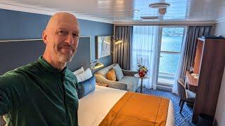 Cunard Queen Anne Balcony Cabin Tour (11056)