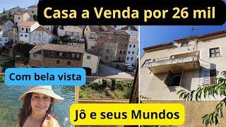 Casa a venda t4 por 26 mil ,toda mobiliada pronta pra habitar com quintal. Jô e seus Mundos