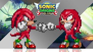 Playable Prototype Knuckles in Sonic Origins Plus!