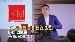 [김원석부동산] 미국 캘리포니아 부동산 자격증/라이센스 강의 인트로