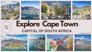 Explore Cape Town I South Africa Vlogs I 4K with Relax & Calm Music I Travel with FSV