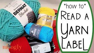 How to Read a Yarn Label