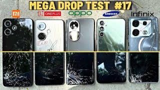 Drop Test - Infinix GT 10 Pro vs OPPO Reno 10 vs OnePlus Nord CE 3 vs Redmi 12  5G vs Samsung F34