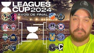 ¡PREDICCIÓN LEAGUES CUP 2024 OCTAVOS DE FINAL!