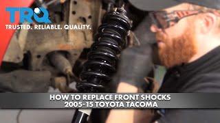 How to Replace Front Shocks 05-15 Toyota Tacoma