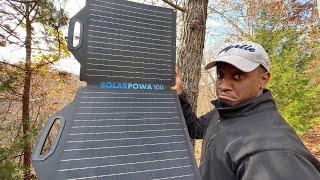 BigBlue SolarPowa100 | Foldable Waterproof Solar Panel Review