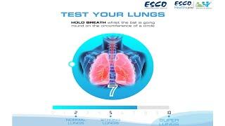 Test Your Lung's Capacity | Exercise for Healthy Lungs | Esco Lifesciences Group
