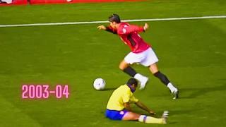 Cristiano Ronaldo Was Spectacular In Season 2003-04 | First Season At Manchester United |