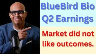 My take on BlueBird Bio earnings & future outlook .