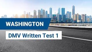 2024 Washington DMV Written Test #1