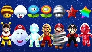 Super Mario Galaxy - All Power-Ups