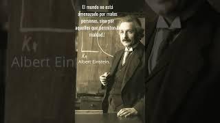 Frase Albert Einstein. “El mundo…” #shorts #youtubeshorts #alberteinstein #curiosidades #frases