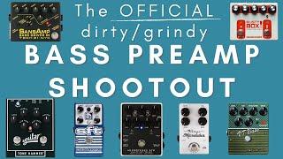 I tried the BEST bass preamp pedals so you don't have to! Tech 21, Darkglass, Aguilar and more!