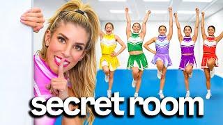 I Built a Secret CHEERLEADING Tournament In My House