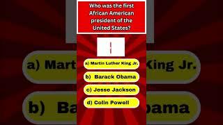 " Who Was the First African American President?  #viralshort #Shorts"#trending #youtubeshorts