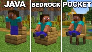 Java vs Bedrock vs Pocket