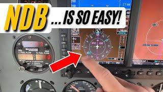 NDB Navigation: How to fly an ADF explained! Pilot Training & Education #aviation #flightschool