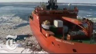 Times Minute 12/31/13 | Rescuing a Stranded Ship in Antarctic Ice | The New York Times