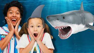 SHARKS and Crafts! DIY Shark Slime & Arts and Crafts for Kids