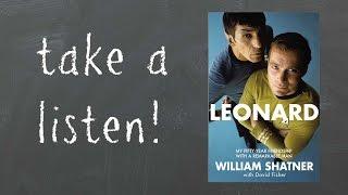 LEONARD | AUDIO EXTRACT | written and read by William Shatner