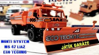 Játék Garázs - Monti System - Liaz Eco Technic - MS47 #01