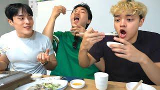 JasonTheWeen & Jimmy Kim Korean MUKBANG..