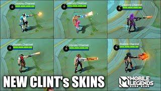 NEW CLINT'S ALL SKINS AND EFFECTS