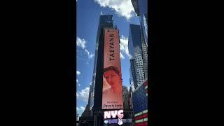 TAEYANG 태양 2023.05.01: Down to Earth Amazon Music + Spotify 뉴욕 타임스퀘어 광고 NY Times Square ad