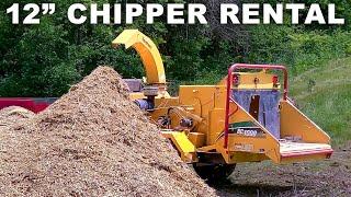 8 Hour 12in Chipper Rental - How Many Wood Chips Does BC1000XL Make?