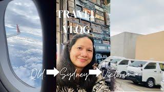 Australia travel vlog:From Queensland to Sydney(NSW) to Geelong, Victoria //Cheche Lañojan