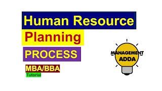 Human Resource Planning Process