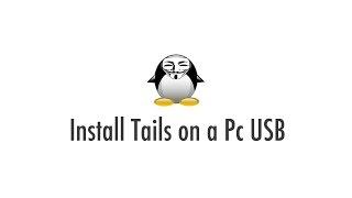 Install Tails on Pc USB and set up Encrypted Email Tutorial