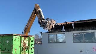 Abriss der Rinderbesamung in Memmingen - Hier entsteht das neue Klinikum