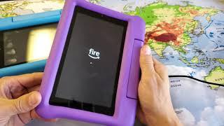 Amazon Fire 7 Kids Edition Tablet: How to FORCE A RESTART (Forced Restart)